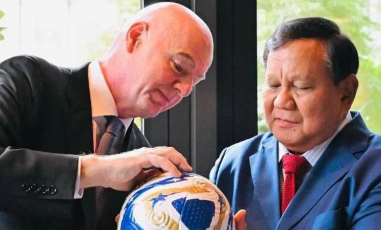 Presiden Prabowo Bertemu Presiden FIFA