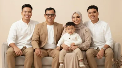 Prompt Foto Studio bersama Keluarga Gemini AI