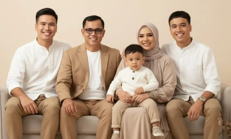 Prompt Foto Studio bersama Keluarga Gemini AI