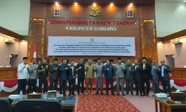 Rapat Paripurna DPRD Kabupaten Sumbawa