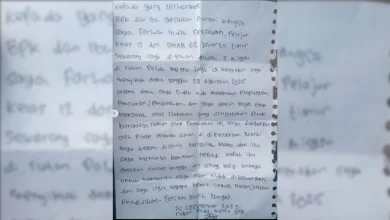 Pelajar SMA Farhan Indra Tulis Surat dari Tahanan