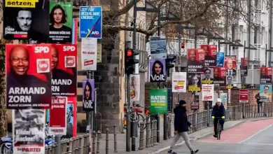 Poster Pemilu di Jerman 2025 Partai Sayap Kanan AfD