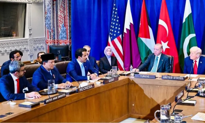 Trump Gelar Rapat dengan Prabowo dan Pemimpin Negara Muslim Bahas Perang Gaza