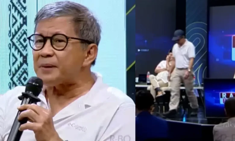 Rocky Gerung Walk Out saat Debat dengan Relawan Jokowi