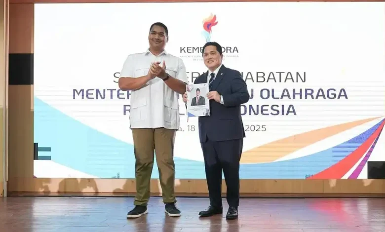 Dito Ariotedjo Singgung Ijazah Asli Erick Thohir di Depan Roy Suryo saat Sertijab Menpora