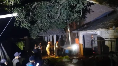 Kebakaran Oven Tembakau di Pijot Keruak Lombok Timur