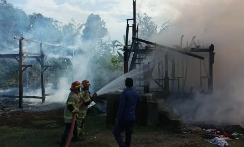 Peristiwa Kebakaran Terjadi di Lombok Timur