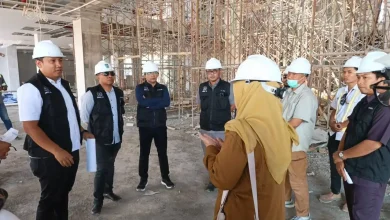 Progres Pembangunan Kantor Wali Kota Mataram