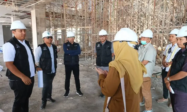 Progres Pembangunan Kantor Wali Kota Mataram