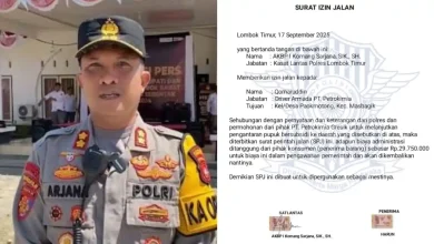 Nama Kapolres Lotim Dicatut Jadi Surat Jalan Palsu