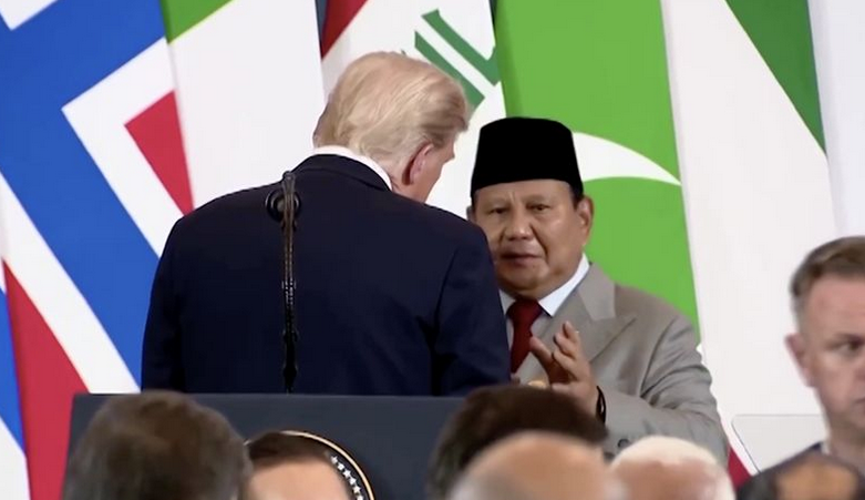 Presiden Prabowo menanyakan kepada Donald Trump tentang pertemuan dengan putranya, Eric Trump.