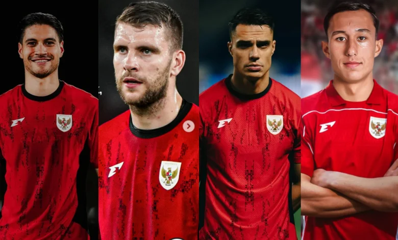 Kolase foto pemain Timnas Indonesia yang tampil impresif saat melawan Arab Saudi, Kevin Diks, Maarten Paes, Joey Pelupessy, dan Miliano Jonathans. Foto: Instagram @kevindiks2, @joeypelupessy @vivagoal