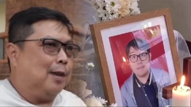 Kolase Foto Ayah Timothy, Lukas bersama Timothy.