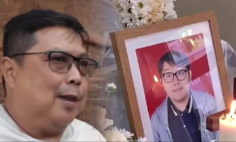 Kolase Foto Ayah Timothy, Lukas bersama Timothy.