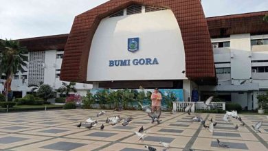 Kantor Gubernur NTB di Jalan Pejanggik Nomor 12, Kota Mataram.