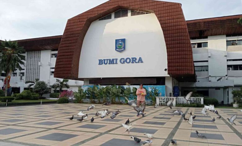 Kantor Gubernur NTB di Jalan Pejanggik Nomor 12, Kota Mataram.