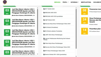 Iklan Aborsi di Website Dishub Sumbawa