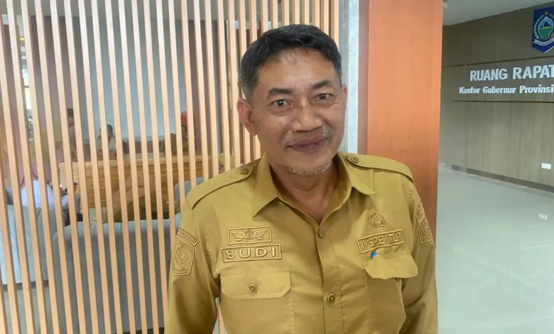 Inspektur Inspektorat NTB Budi Herman Audit Pergeseran BTT Pemprov