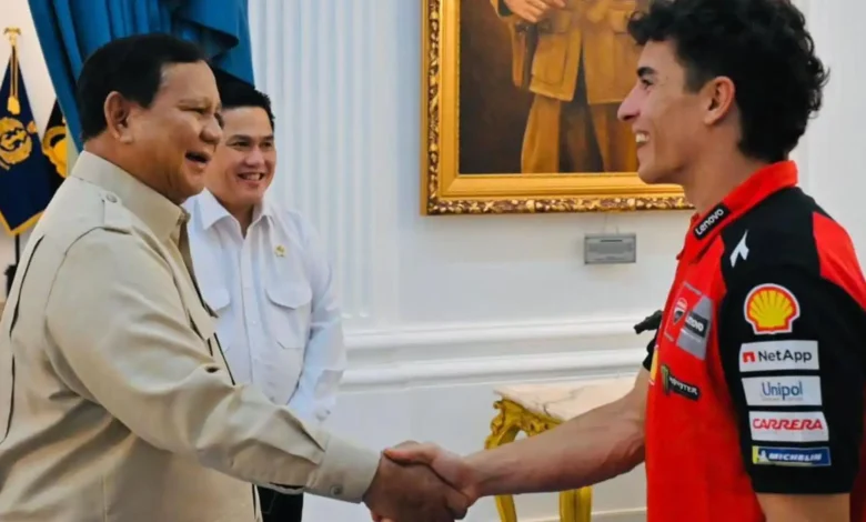 Marc Marquez Bertemu Presiden Prabowo