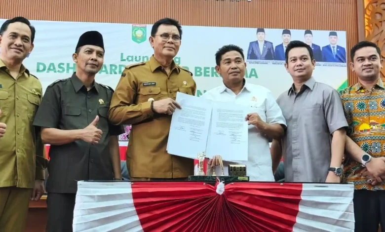 Peluncuran dashboard SiPokir Bersama antara Pemkab dan DPRD Sumbawa