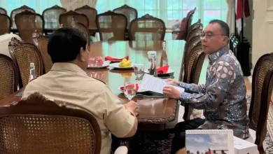 Prabowo Panggil Dasco ke Widya Chandra Bahas Situasi Nasional