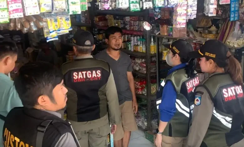 Satpol PP Kota Mataram Kencangkan Razia Rokok Ilegal