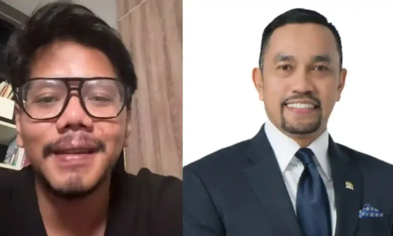 Ahmad Sahroni Titip Maaf ke Masyarakat Lewat Ferry Irwandi