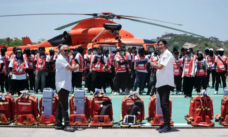 Dua Helikopter untuk MotoGP Mandalika 2025