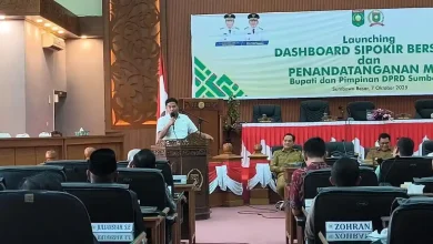 Ketua DPRD Kabupaten Sumbawa Nanang Nasiruddin Peluncuran Dashboard SiPokir Bersama
