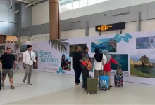 Penumpang Bandara Lombok BIL saat MotoGP Mandalika 2025 Jelang Nataru