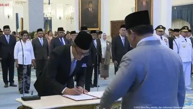 Dony Oskaria resmi dilantik sebagai Kepala BP BUMN