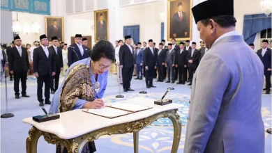Presiden Prabowo melantik sejumlah pejabat negara