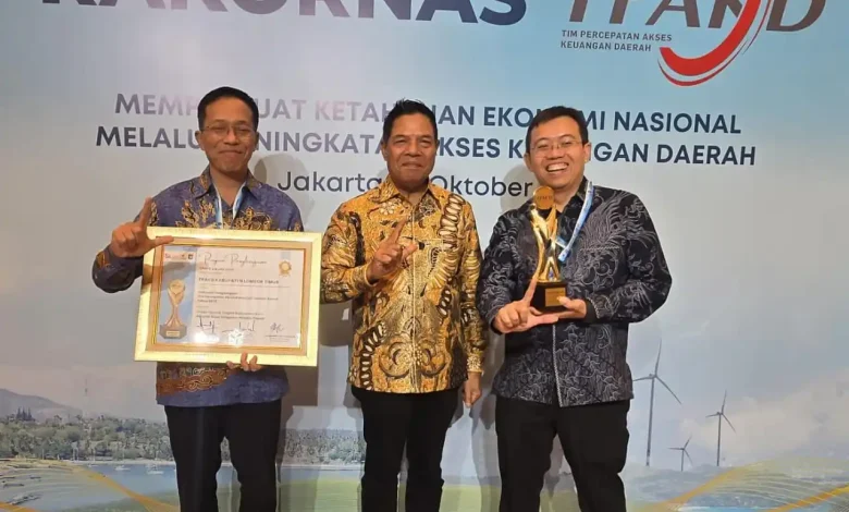 Pemkab Lombok Timur Raih Juara 1 TPAKD Award 2025 Berkat Program Lotim Berkembang