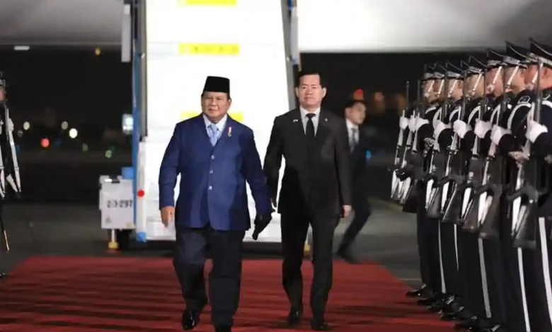 Prabowo Tiba di Korea Selatan Bakal Hadiri KTT APEC 2025
