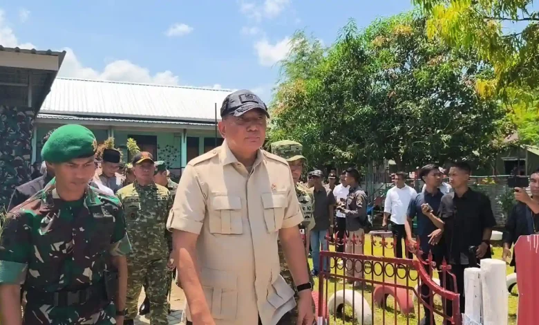 Menhan Sjafrie Kunjungan ke Sumbawa