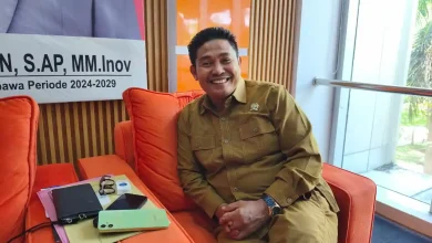 Ketua DPRD Kabupaten Sumbawa Nanang Nasiruddin Bimtek