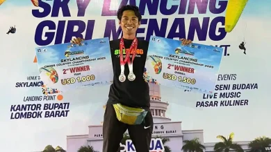 Atlet NTB Wakili Tim Sulawesi Tengah Raih Juara Paralayang Internasional 2025