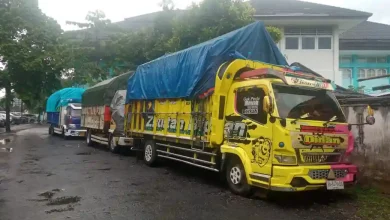 DLHK NTB Amankan 4 Truk Pengangkut Kayu Ilegal dari Sumbawa