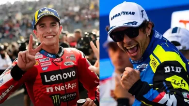 Marquez dan Rossi Beradu Gelar MotoGP