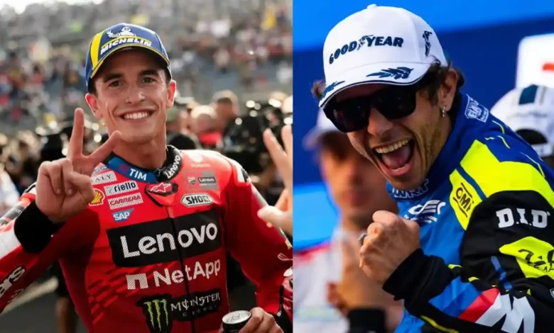 Marquez dan Rossi Beradu Gelar MotoGP