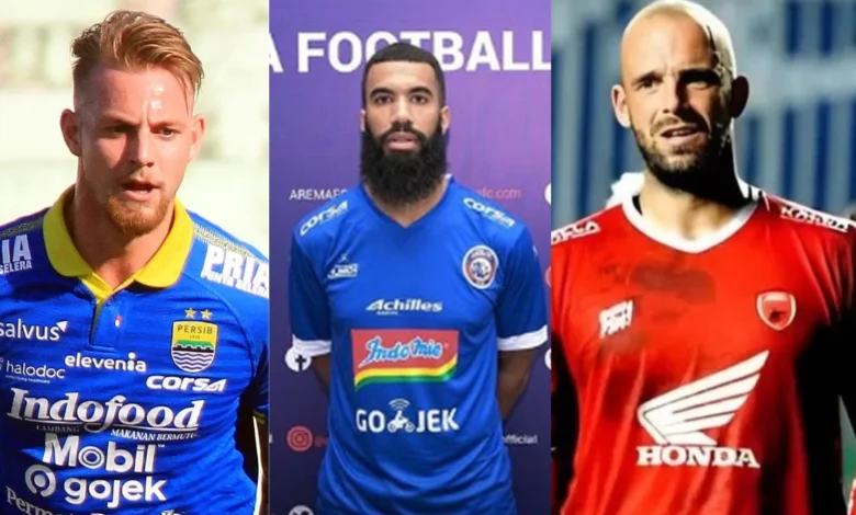 Kolase foto pemain Belanda yang ungkap kekecewaan berkarier di Indonesia, Kevin van Kippersluis, Sylvano Comvalius, dan Anco Jansen.