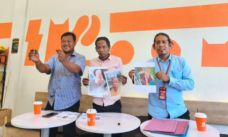 Konferensi pers eksekusi lahan di Ai Jati Sumbawa