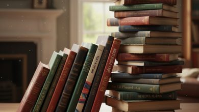 Ilustrasi buku Indonesia favorit sepanjang massa.