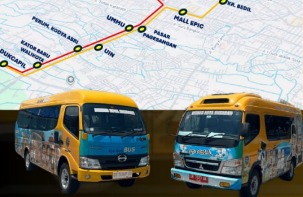 Dishub Mataram luncurkan bus gratis untuk memudahkan transportasi masyarakat.
