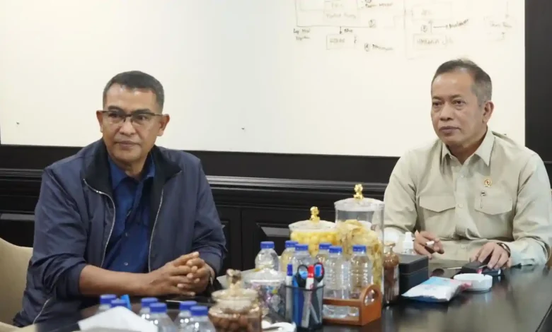 Kapolda NTB Bertemu Menteri Koperasi