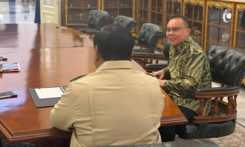 Prabowo Kembali Panggil Dasco ke Istana Bahas Ojek Online hingga Haji 2026