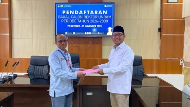 Prof. Kurniawan Daftar Calon Rektor Unram