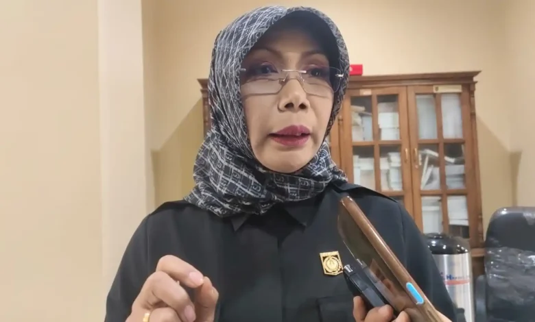 Sekretaris Komisi IV DPRD Kota Mataram Nyayu Ernawati Kasus Kekerasan Perempuan dan Anak