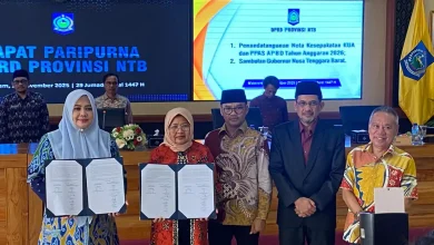 Penandatanganan Rancangan KUA-PPAS APBD NTB 2026