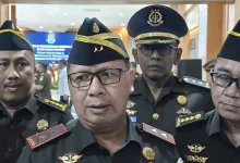 Kepala Kejati Kajati NTB Wahyudi Camat Pajo Dompu
